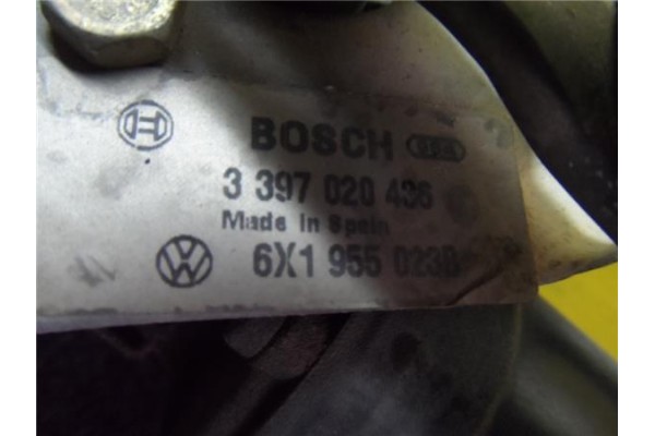 Recambio de motor limpiaparabrisas delantero para seat arosa (6h1) 1.0 referencia OEM IAM 6X1955023B 3397020436 