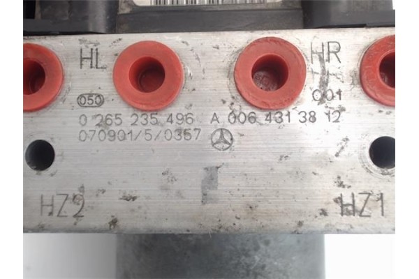 Recambio de nucleo abs para mercedes-benz clase b (bm 245) 2.0 180 cdi (245.207) referencia OEM IAM A0064316412  