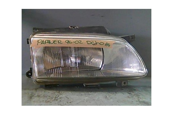 Recambio de faro delantero dcho para peugeot partner furgón (5) 1.9 d referencia OEM IAM XX  