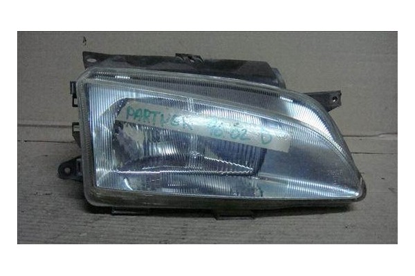 Recambio de faro delantero dcho para peugeot partner furgón (5) 1.9 d referencia OEM IAM XX  