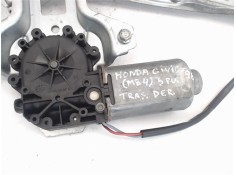 Recambio de mecanismo elevalunas trasero derecho para honda civic berl. 5 (ma/mb) referencia OEM IAM   