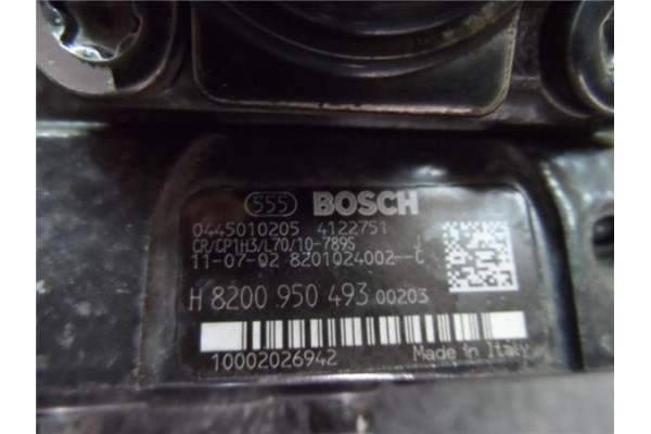 Recambio de bomba inyectora para renault trafic ii furgón 2.0 29 cn referencia OEM IAM H8200950493 0445010205 