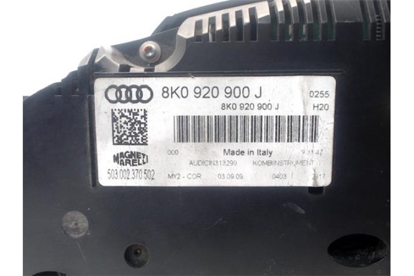 Recambio de cuadro completo para audi a4 berlina (8k2) 2.0 basis referencia OEM IAM 8K0920900DX  