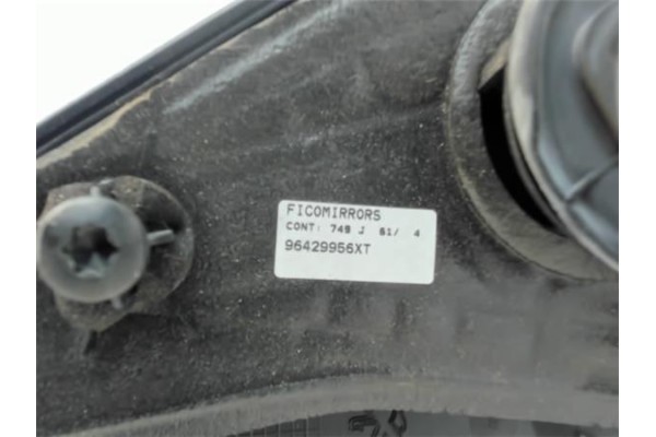Recambio de retrovisor izquierdo para peugeot 206 referencia OEM IAM 96429956XT  