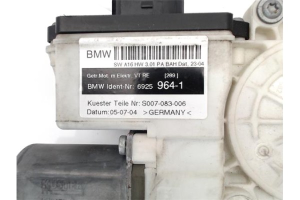 Recambio de mecanismo elevalunas delantero izquierdo para bmw serie x3 (e83) 2.5i referencia OEM IAM 69259641 013822222 