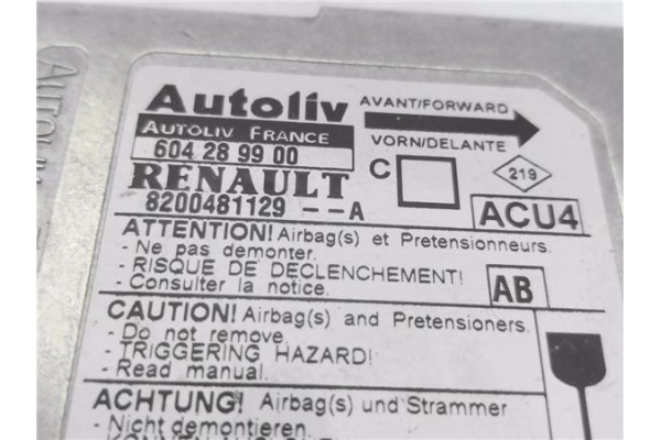 Recambio de centralita para renault megane ii (bm0/1_, cm0/1_) 1.5 dci (bm0f, cm0f) referencia OEM IAM 8200481129 604289900 