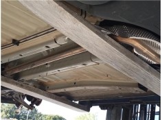 Recambio de tubo escape completo para citroen c2 1.1 referencia OEM IAM 1717EY 1726ZT 