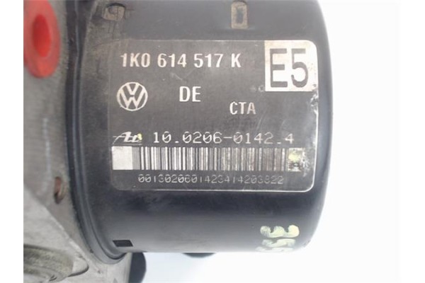Recambio de nucleo abs para volkswagen golf v (1k1) 2.0 fsi referencia OEM IAM 1K0614517HBEF 1K0907379M 