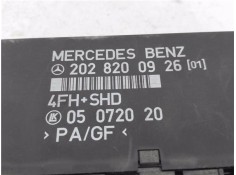 Recambio de centralita para mercedes-benz clase c (bm 202) berlina 2.8 280 (202.028) referencia OEM IAM 2028200926  