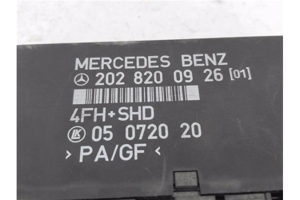 Recambio de centralita para mercedes-benz clase c (bm 202) berlina 2.8 280 (202.028) referencia OEM IAM 2028200926  