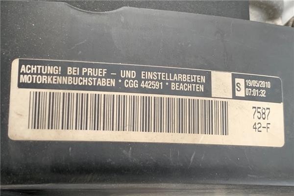 Recambio de motor completo para volkswagen polo v (6r1) 1.4 advance referencia OEM IAM CGGB 36100038L 