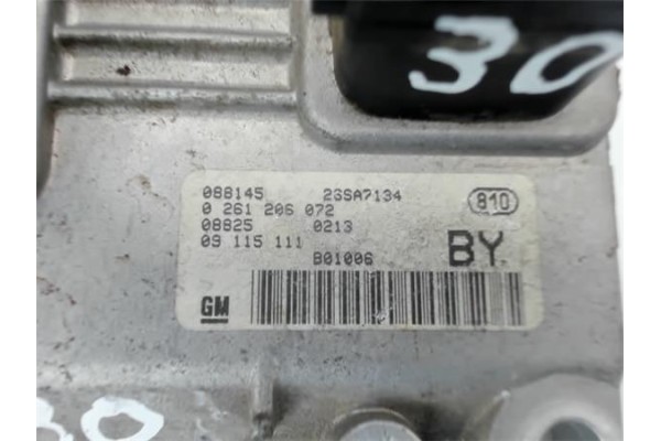 Recambio de centralita para opel corsa c referencia OEM IAM 09115111  