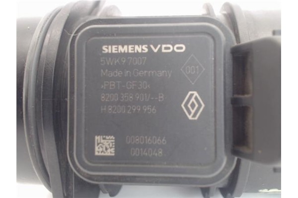 Recambio de caudalimetro para renault modus i 1.5 dci (fp0f, jp0f) referencia OEM IAM 5WK97007 8200299956 