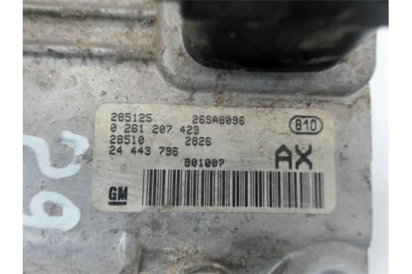 Recambio de centralita para opel corsa c referencia OEM IAM 24443796  