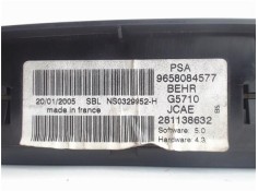 Recambio de mandos climatizador para citroen c4 coupe 1.6 vtr plus referencia OEM IAM 6451SP 9658084577 