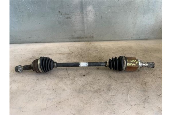 Recambio de palier delantero izquierdo para nissan micra iv (k13k/kk) 1.2 acenta referencia OEM IAM 391011HC3B Recambio de palier delantero izquierdo para nissan micra iv (k13k/kk) 1.2 acenta referencia OEM IAM 391011HC3B