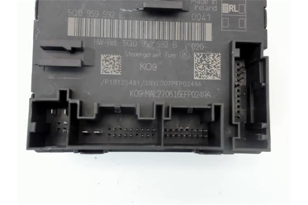 Recambio de centralita cierre para audi a3 (8p1) referencia OEM IAM 5Q0959592E  