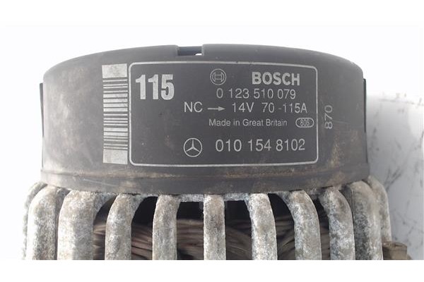 Recambio de alternador para mercedes-benz clase m (bm 163) 3.2 320 (163.154) referencia OEM IAM A0101548102  101548102 , MERCEDE