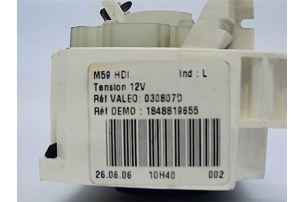 Recambio de mandos calefaccion / a.a. para peugeot partner combispace (5f) 2.0 hdi referencia OEM IAM 1848819655 030807D 