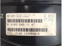 Recambio de cuadro completo para mercedes-benz clase m (bm 163) 3.2 320 (163.154) referencia OEM IAM A1635403711  