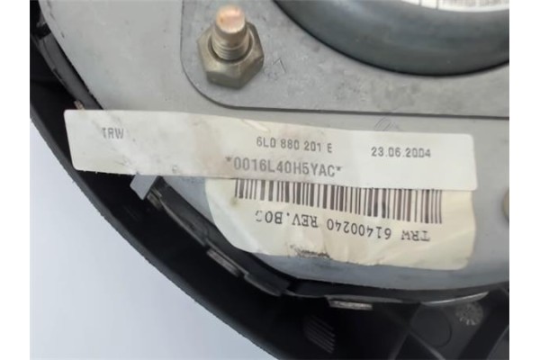 Recambio de airbag volante para seat ibiza (6k1) referencia OEM IAM 6L0880201E   Recambio de airbag volante para seat ibiza (6k1) referencia OEM IAM 6L0880201E