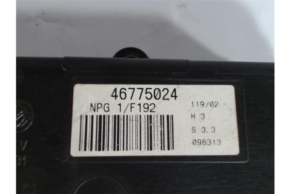 Recambio de centralita cierre para fiat stilo (192) 2.4 20v gt referencia OEM IAM 46775024 096313 