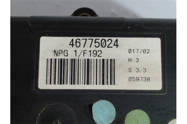 Recambio de centralita cierre para fiat stilo (192) 1.9 jtd 115 actual (i) referencia OEM IAM 46775024 059738 