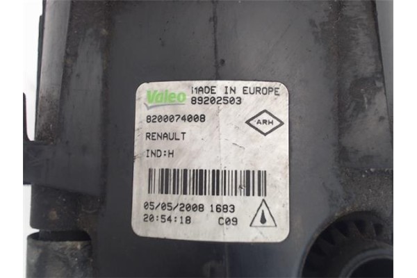 Recambio de faro antiniebla para renault megane ii berlina 5p referencia OEM IAM 8200074008 89202503 2N1115201AB , FORD | 120917
