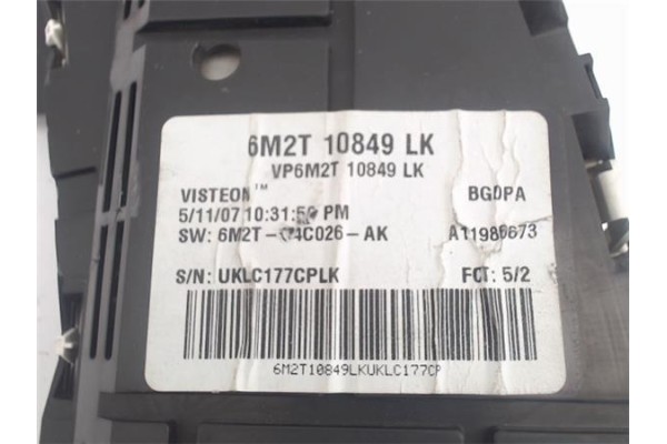 Recambio de cuadro completo para ford mondeo iv 2.0 tdci referencia OEM IAM 6M2T10849LK  