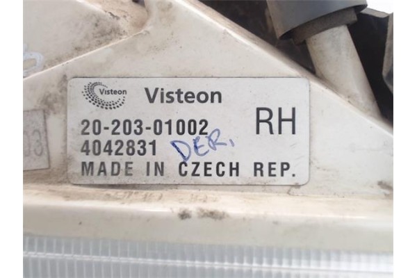 Recambio de faro antiniebla derecho para ford focus berlina (cak) referencia OEM IAM  2020301002 