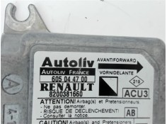 Recambio de centralita airbag para renault kangoo 4x4 1.9 rapid referencia OEM IAM 8200381660  