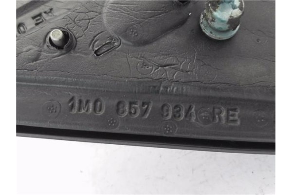 Recambio de retrovisor electrico derecho para seat toledo (1m2) 1.9 tdi referencia OEM IAM 1M0857934  