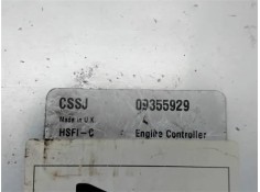 Recambio de centralita para opel astra g berlina 1.6 comfort referencia OEM IAM 09355929  