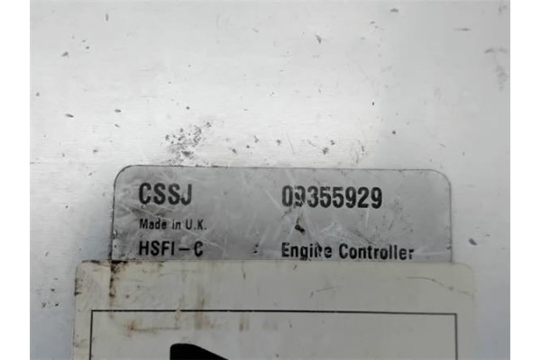 Recambio de centralita para opel astra g berlina 1.6 comfort referencia OEM IAM 09355929  