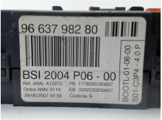 Recambio de caja fusibles/rele para peugeot 207 referencia OEM IAM 9663798280  