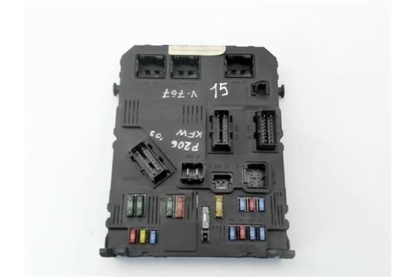 Recambio de caja fusibles/rele para peugeot 206 referencia OEM IAM 9652474780  