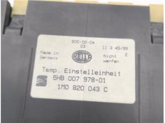Recambio de mandos climatizador para seat toledo (1m2) 1.9 tdi referencia OEM IAM 1M0820043C 5HB00797801 