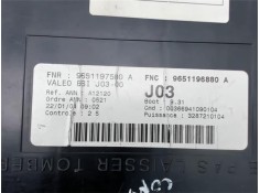 Recambio de caja fusibles/rele para peugeot 307 (s1) referencia OEM IAM 9651197580  