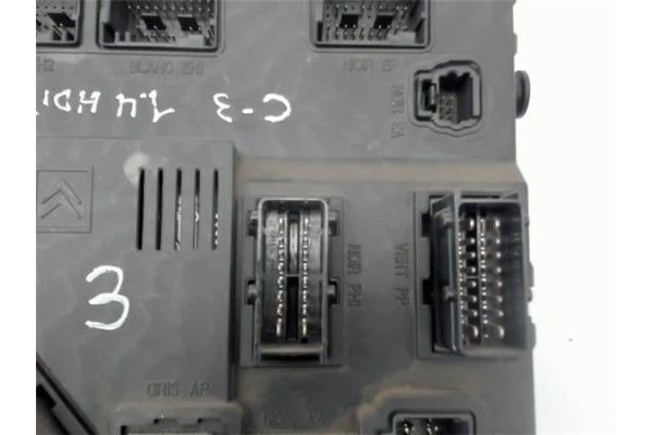 Recambio de caja fusibles/rele para citroen c3 1.4 hdi 16v exclusive referencia OEM IAM 9649811480  