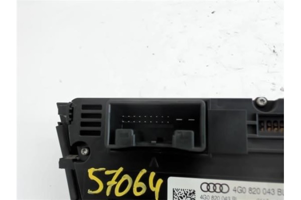 Recambio de mandos climatizador para audi s6 berlina (4gc) 4.0 tfsi quattro referencia OEM IAM 4G0820043BL A2C91426500 