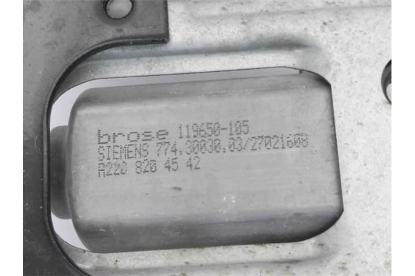 Recambio de mecanismo elevalunas delantero derecho para mercedes-benz clase c (bm 203) berlina 2.2 220 cdi (203.006) referencia 