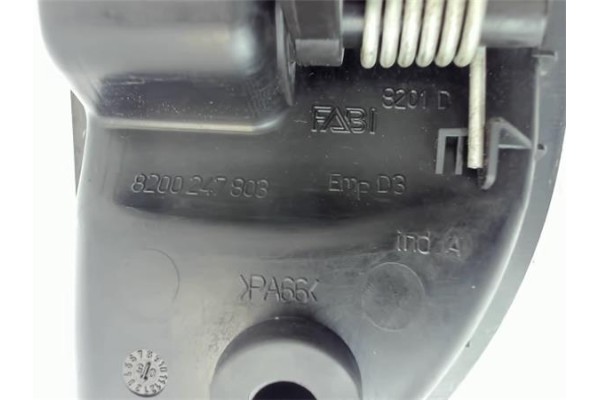 Recambio de manilla int. puerta delantero izquierda para renault kangoo 4x4 1.9 rapid referencia OEM IAM 8200247803  