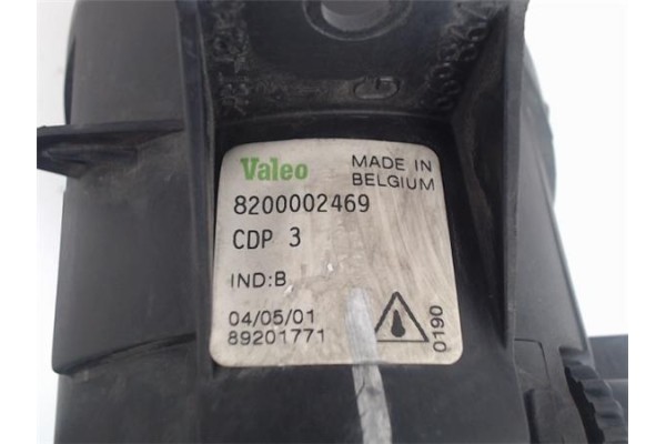 Recambio de faro antiniebla izquierdo para renault laguna ii (bg0) referencia OEM IAM 8200002469 89201771 26155AU327 , NISSAN | 