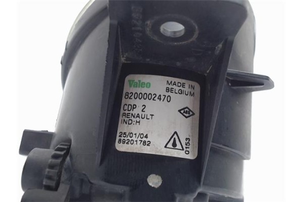 Recambio de faro antiniebla derecho para renault clio ii fase ii (b/cb0) 1.5 pack dynamique referencia OEM IAM 08200002470  2615
