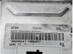 Recambio de centralita para opel vectra b berlina 2.2 básico referencia OEM IAM 09391263  