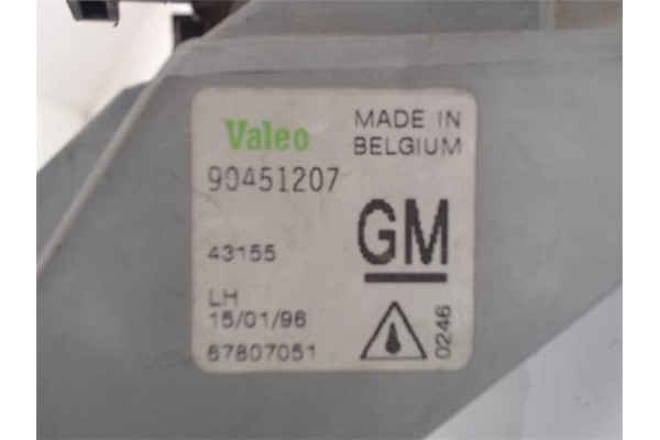 Recambio de faro antiniebla izquierdo para opel astra f berlina referencia OEM IAM  90451207 
