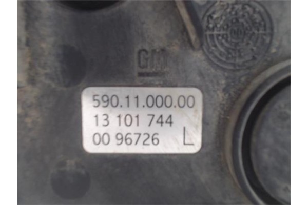 Recambio de faro antiniebla izquierdo para opel vectra c sin definir referencia OEM IAM 13101744 0096726 