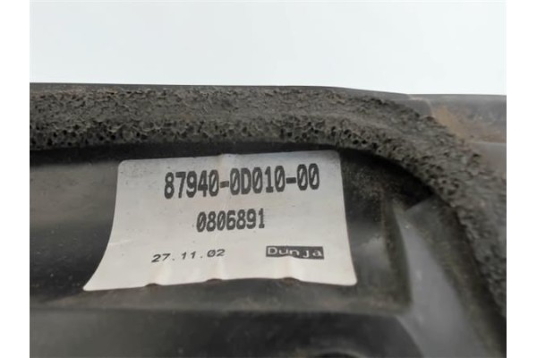 Recambio de retrovisor izquierdo para toyota yaris verso (ncp2/nlp2) referencia OEM IAM 879400D01000 0806891 
