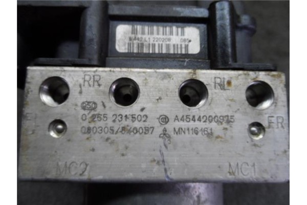 Recambio de nucleo abs para mitsubishi colt cz3 berl. 5 (z30a) 1.1 inform (d) referencia OEM IAM A4544200975 0265231502 02658004