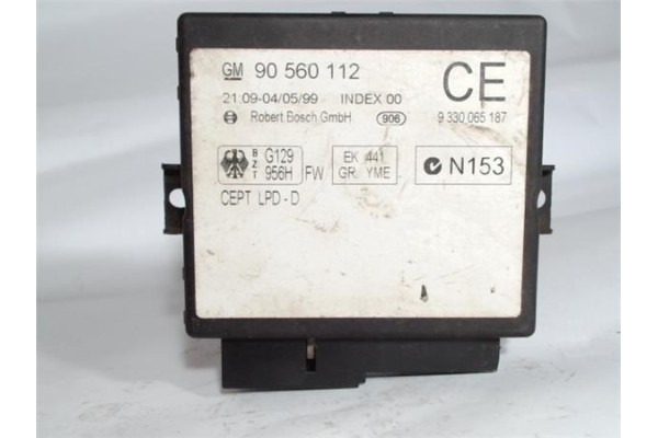 Recambio de centralita cierre para opel astra g berlina 1.6 sport referencia OEM IAM 90560112 93330065187 